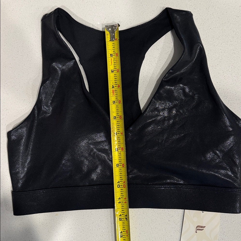 NWT Fabletics Black Women's Sports Bra Size Medium - Picture 10 of 11